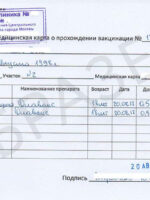 Справка о вакцинации от гриппа